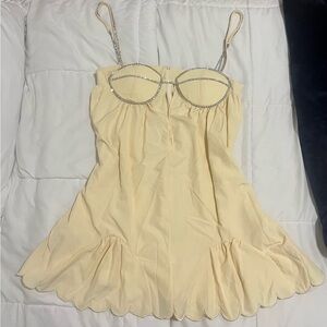 sabrina carpenter insprired babydoll dress